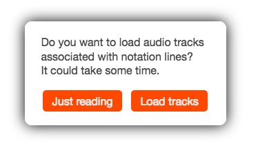 Audio track option